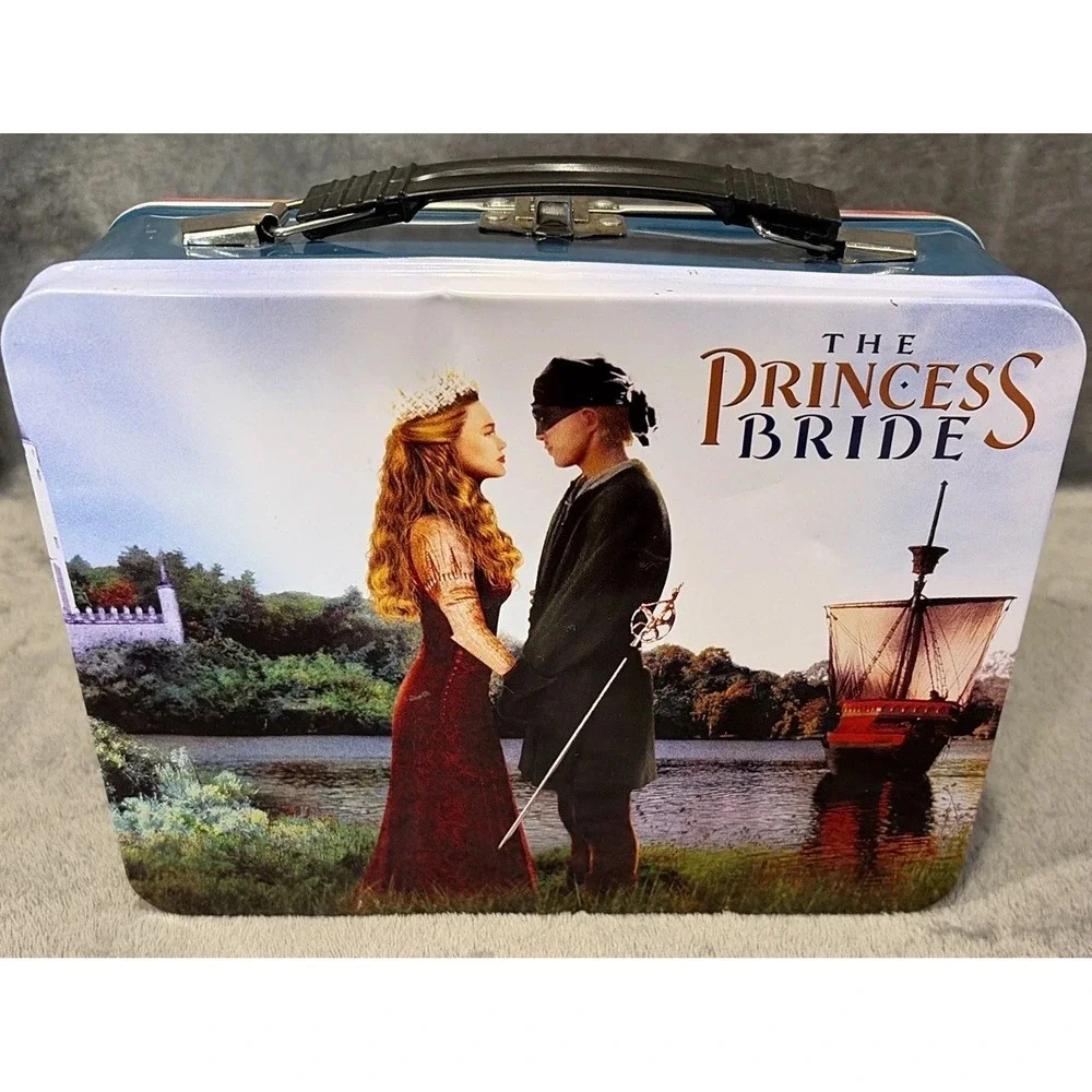 Rare The Princess Bride Tin Tote Metal Lunch Box Collectible Decor Merch